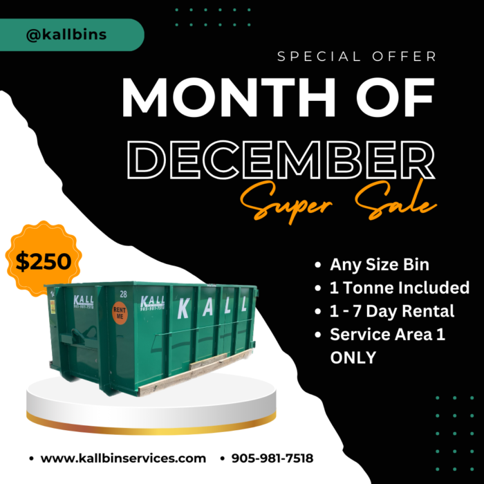 Bin Rental Hamilton Bin Rentals Kall Bin Services